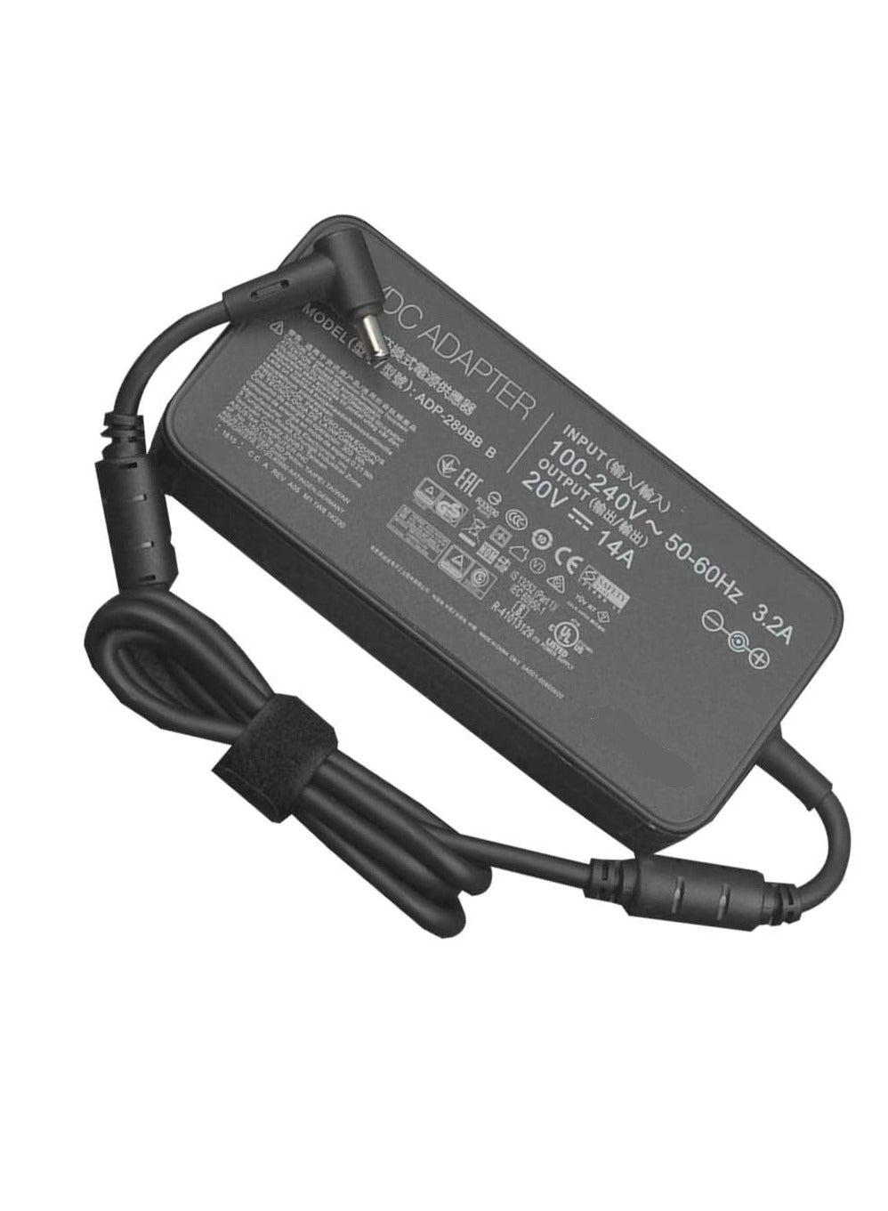 Compare 280W Asus ROG G703GXE5062T, ADP280BB B 280W 20V 14A AC Laptop Replacement Adapter at KSA Price