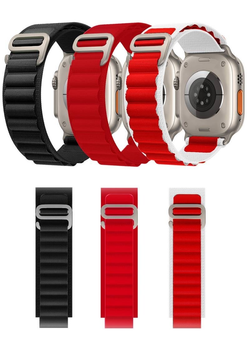 3 PACK Alpine Loop Band for Apple Watch 49mm…
