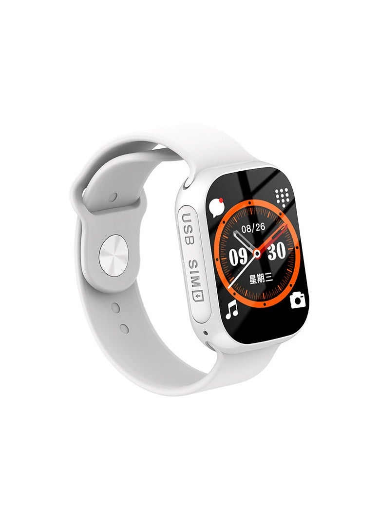 Compare F12 Kids HD Widescreen Smartwatch with GPS, WiFi, Video Call, SOS, IP67 Waterproof, Camera, Monitoring, Tracker, and Location Phone White at KSA Price