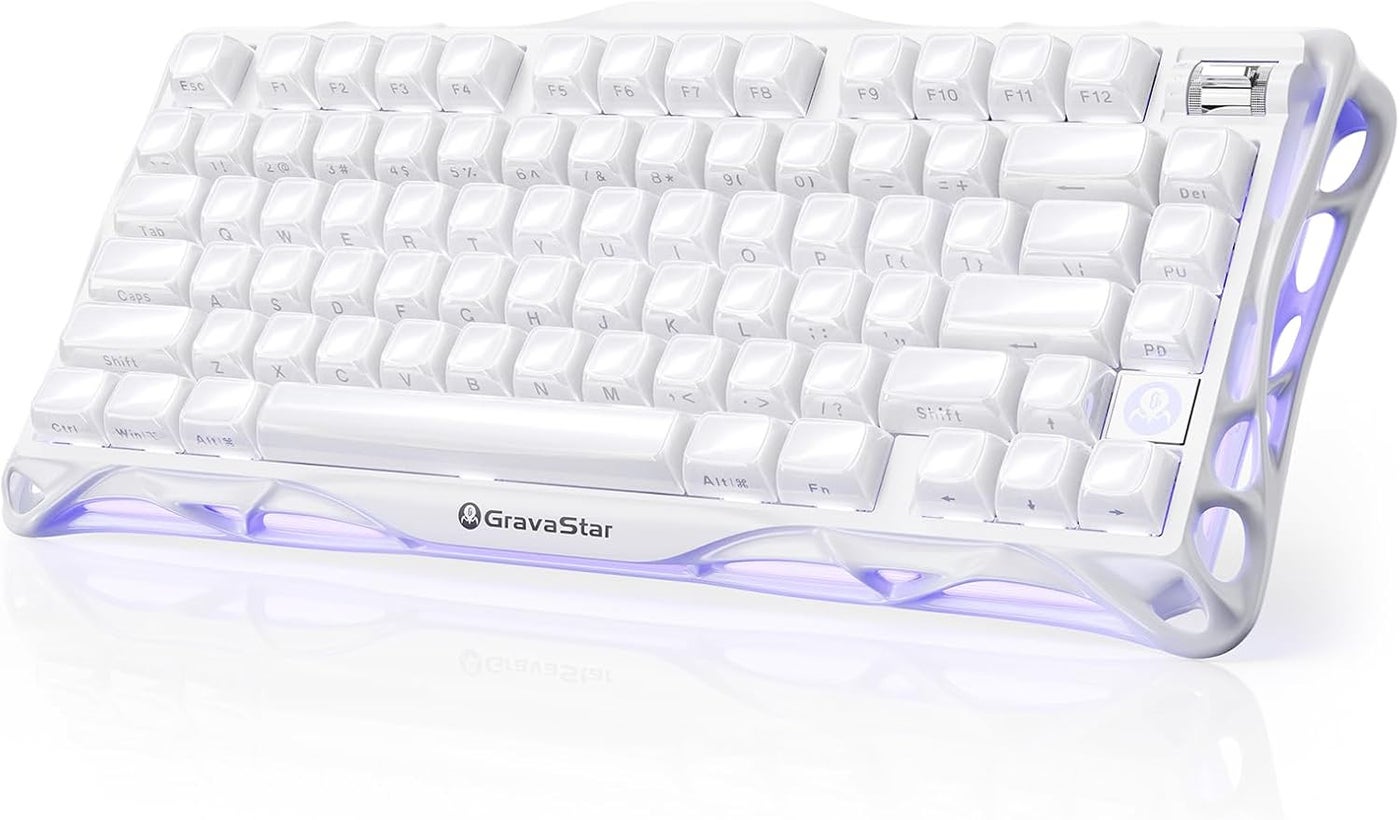 GravaStar Mercury K1 75% Wireless Mechanical…