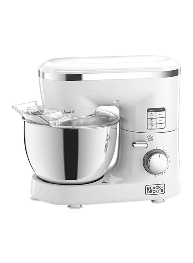 Compare Stand Mixer With Stainless Steel Bowl 4 L 1000 W SM1000 WhiteSilver at KSA Price