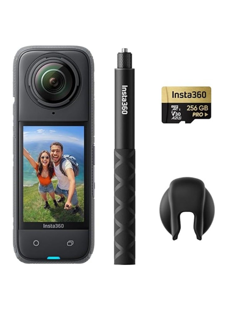 X4 Explorer Bundle - 8K Waterproof 360…