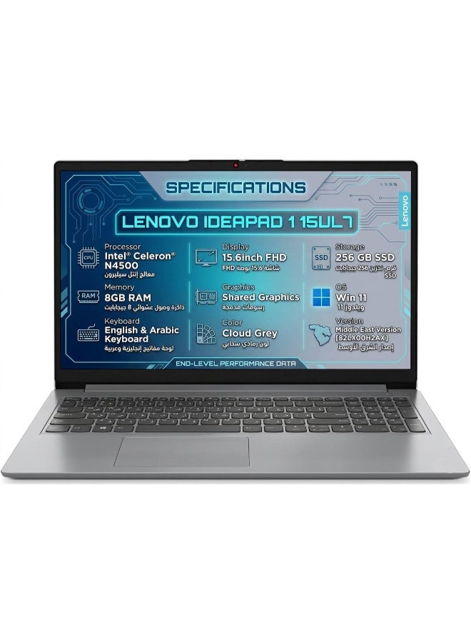 IdeaPad 1 15IJL7 Laptop with 15.6