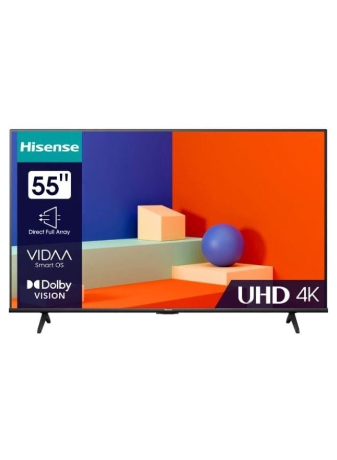 Compare 4K UHD Smart Television 55inch 2023 Model 55A62KS Black at KSA Price
