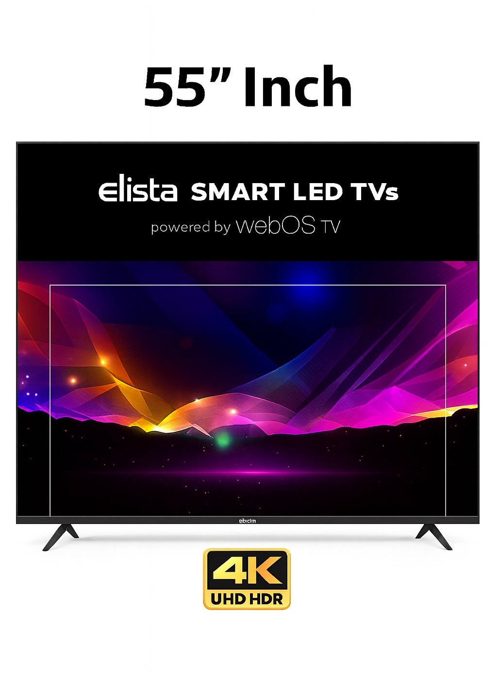 55-Inch 4K Ultra HD Smart LED TV |…
