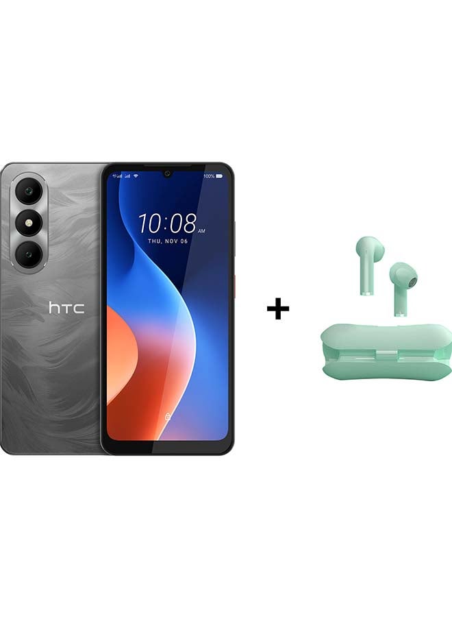 Compare Wildfire E7 Life Dual SIM 4G upto 12GB* 6+6 RAM 256GB 50MP Camera Grey + Nextbot E18 TWS  Middle East Version at KSA Price