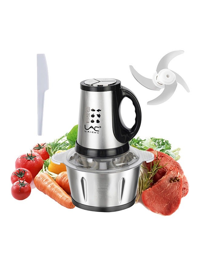 Electric Food Chopper, 3L Meat Grinder 3 Speeds…