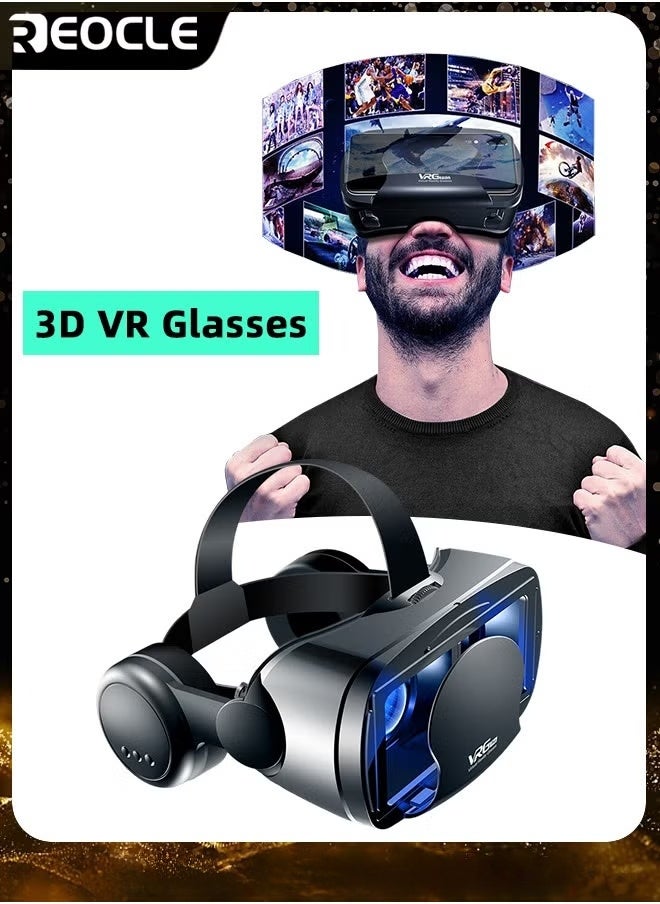 VR Headset Glasses HD 3D VR Glasses Virtual…