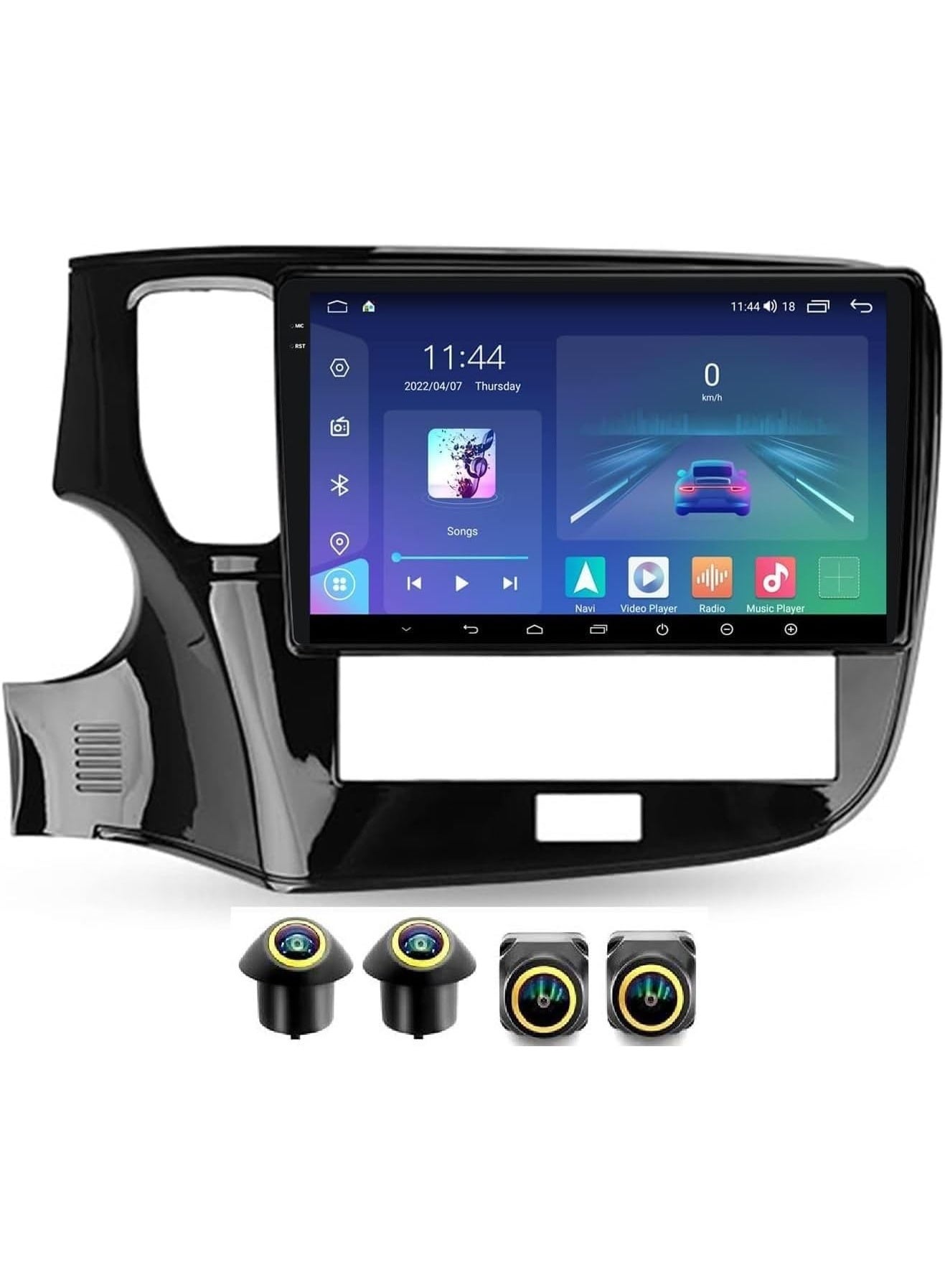 Compare Android Car Stereo for Mitsubishi Outlander 20172022 4GB RAM 64GB ROM Support Carplay, MLink WiFi BT, Radio GPS, 10 Inch IPS.QLED, Screen with 360D Camera Included at KSA Price