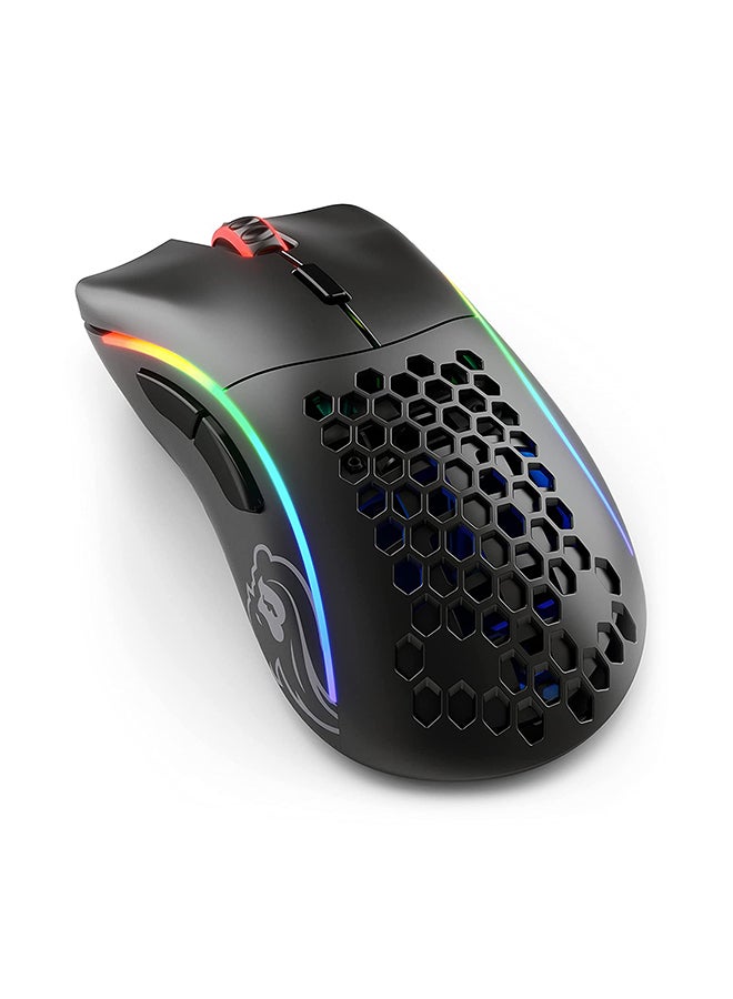 Compare Glorious Model D Minus Wireless Gaming Mouse  67g Superlight Honeycomb Design, RGB, Ergonomic, Lag Free 2.4GHz Wireless, Up to 71 Hours Battery  Matte Black at KSA Price