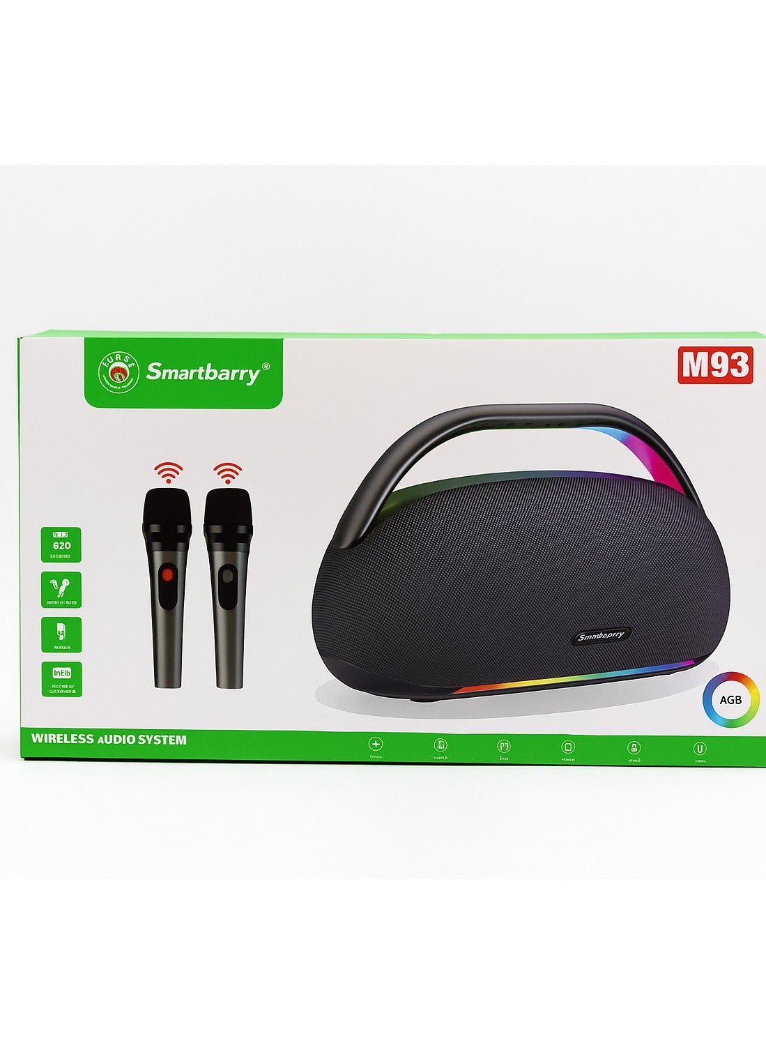 Smartbarry M93 Wireless Karaoke Speaker with Dual…