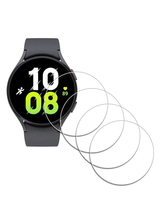 Compare Screen Protector for SAMSUNG Galaxy Watch 5 44mm Smartwatch 4 Pack, iDaPro Tempered Glass AntiScratch BubbleFree Easy Installation at KSA Price