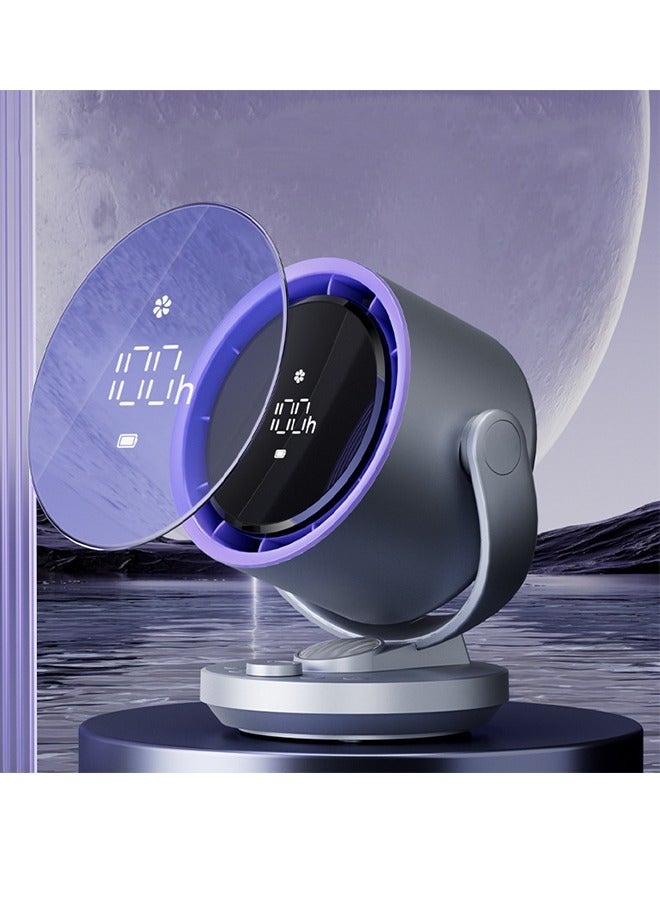 Compare Advanced Oscillating Small Indoor Air Circulation Fan with Night light and Timer Desktop Fan with Digital Display 120° Angle and 100 Speed Adjustments Mini Fan 3500mAh Wall Mountable Fan Portable USB Fan for Travel Bedroom Kitchen Desktop Camping Bla at KSA Price