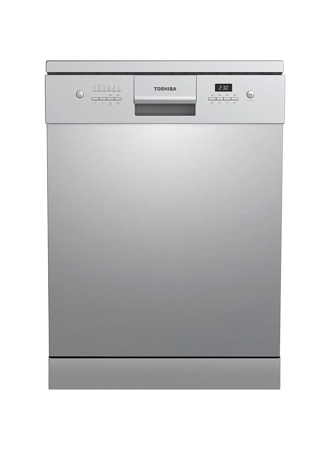 Compare Free Standing Dishwasher 220 W DW14F7MESSG Stainless Steel at KSA Price