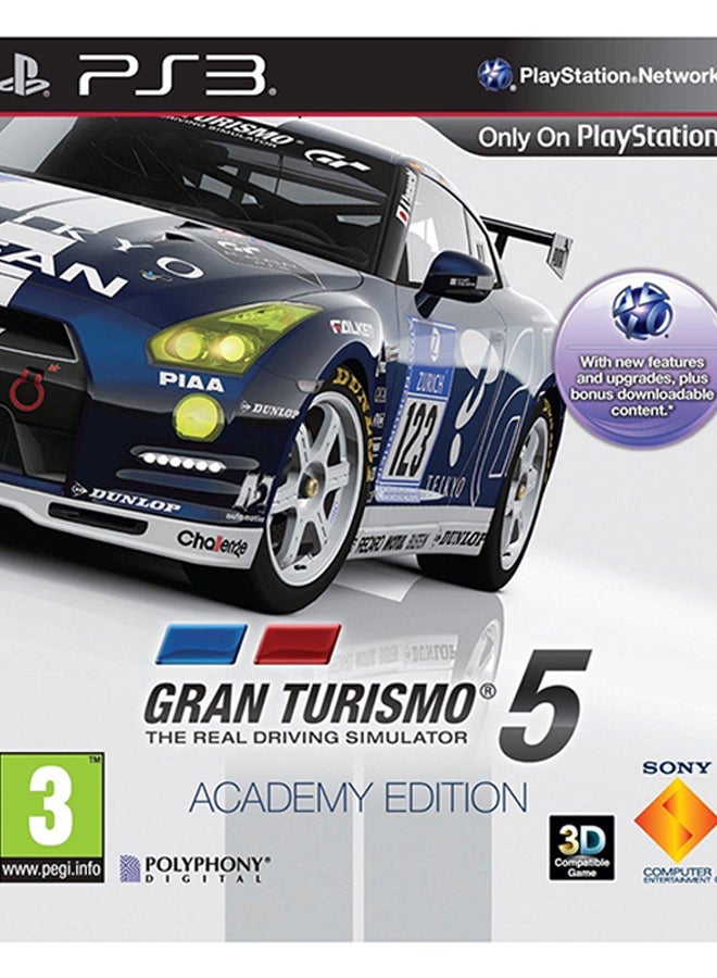 Compare Gran Turismo 5: Academy Edition  Racing  playstation_3_ps3 at KSA Price