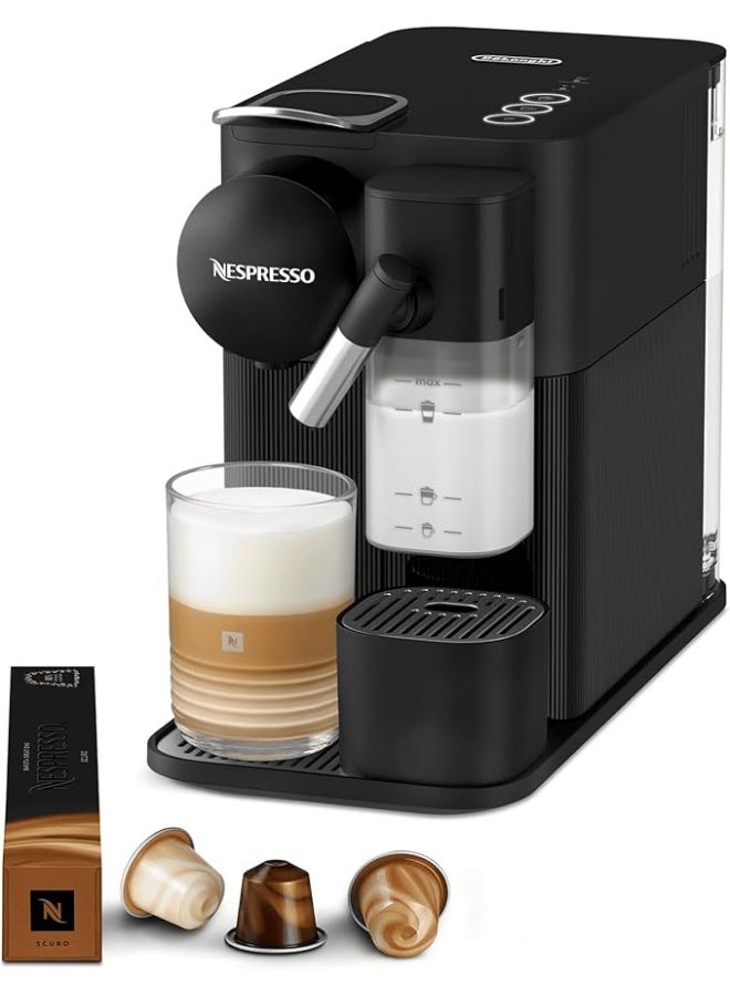 Compare Lattissima One Evo Automatic Coffee Maker, SingleServe Capsule Coffee Machine, Automatic Frothed Milk, Cappuccino And Latte, EN510.B, 1450W, Shadow Black 165 ml 1450 W EN510.B White at KSA Price