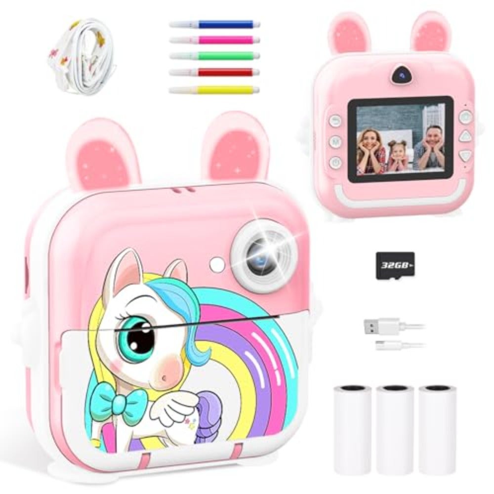 Camera Instant Print for Girls Boys, Instant Camera…