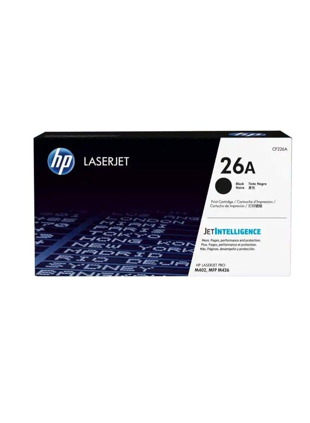 HP 26A Black Original LaserJet Toner Cartridge…