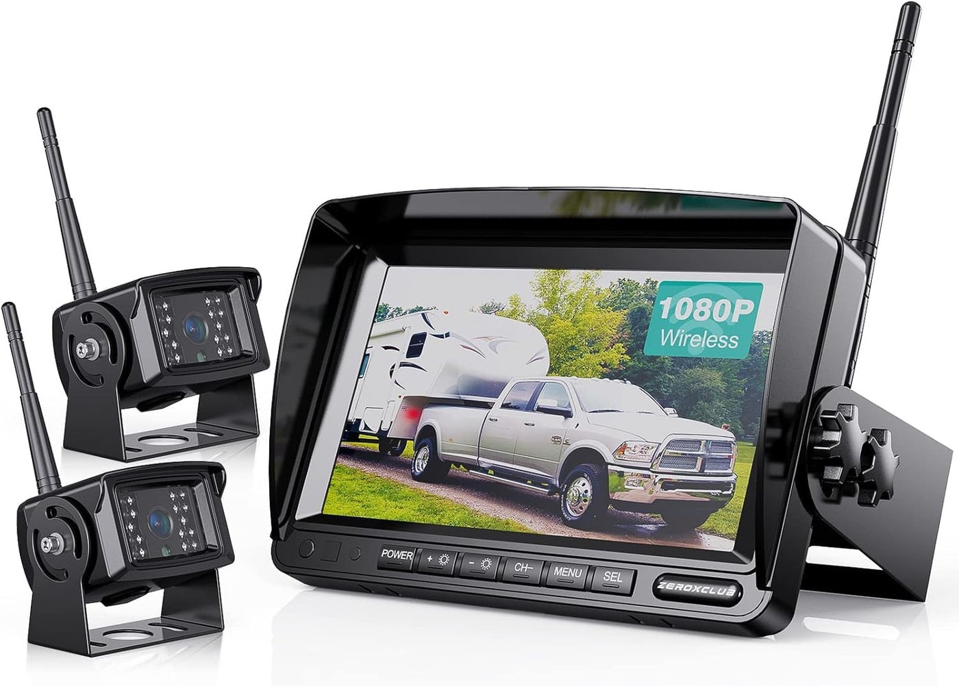 ZEROXCLUB Digital Wireless Backup Camera System Kit…