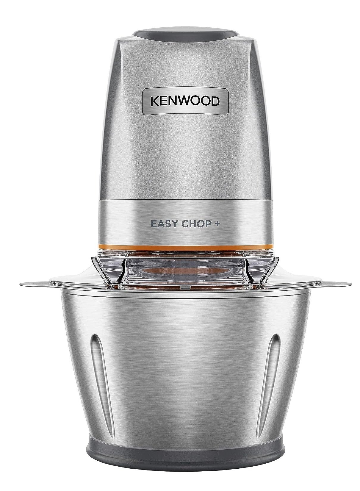 Compare Stainless Steel Chopper Electric Food Chopper with 1.2L SS Bowl 600ml working capacity, Dripper Pro, Quad Blade, Storage Lid, Dual Speed, Spatula, Ice Crush Function 500 W CHP62.700SI SILVER at KSA Price