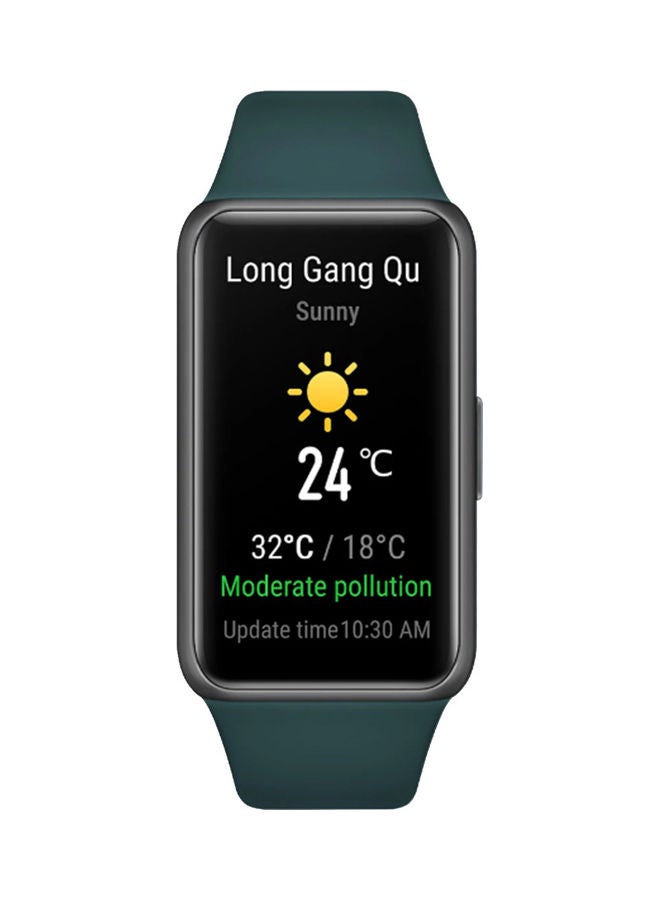 Compare HUAWEI Band 6 FRAB19 Black Green at KSA Price