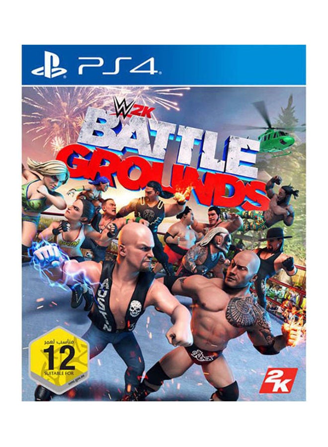 Compare Ap Gaming Wwe 2K  Battlegrounds  Arabic Edition  Fighting  playstation_4_ps4 at KSA Price