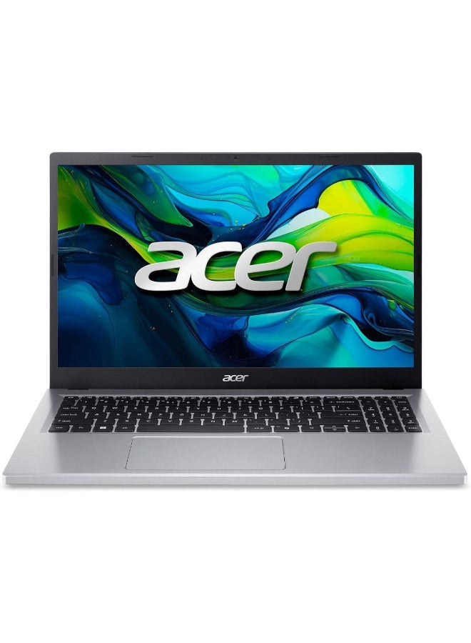 Compare Aspire Go 15.6 Inch Full HD Laptop, Intel Core i3‑N305, 8GB RAM, 256 GB SSD, Intel UHD Graphics, Windows 11 Home English Pure Silver at KSA Price