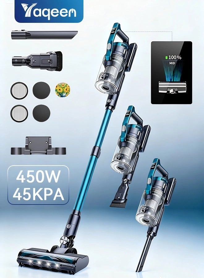 VC60 Cordless Vacuum Cleaner, 450W Brushless Motor…