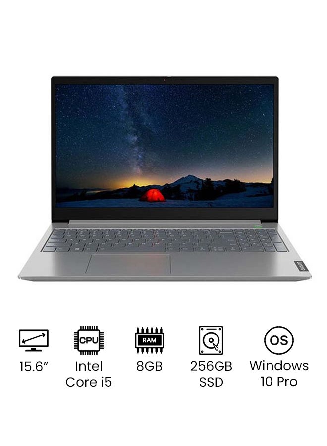 Compare ThinkBook 15 Upgraded Version Laptop With 15.6Inch Full HD Display, Core i5 Processor8GB RAM256GB SSDWindowsIntegrated Intel UHD GraphicsWindows 10 Pro EnglishArabic Minerak Grey at KSA Price