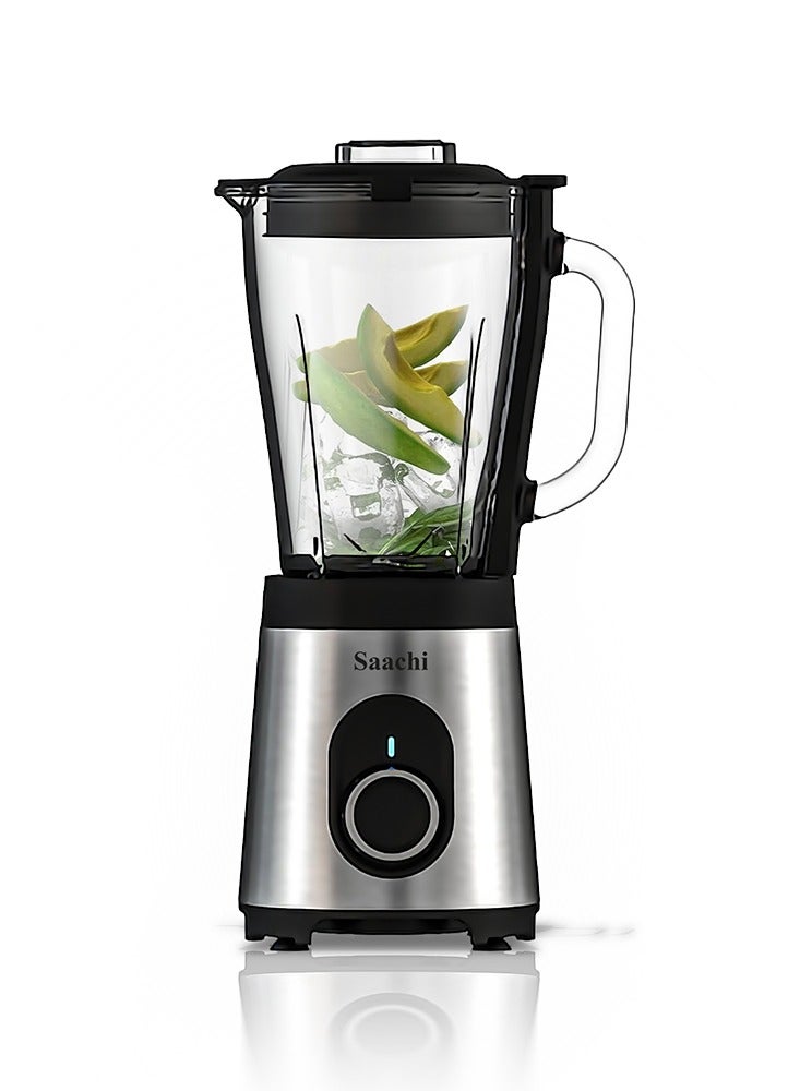 Compare 2in1 Blender with 1.7L Glass Jar, 900ml ToGo Bottle, Pulse Control, Noiseless Operation, and Overheat Protection for Smooth and Efficient Blending 1.7 L 600 W NLBL4411BK Black at KSA Price