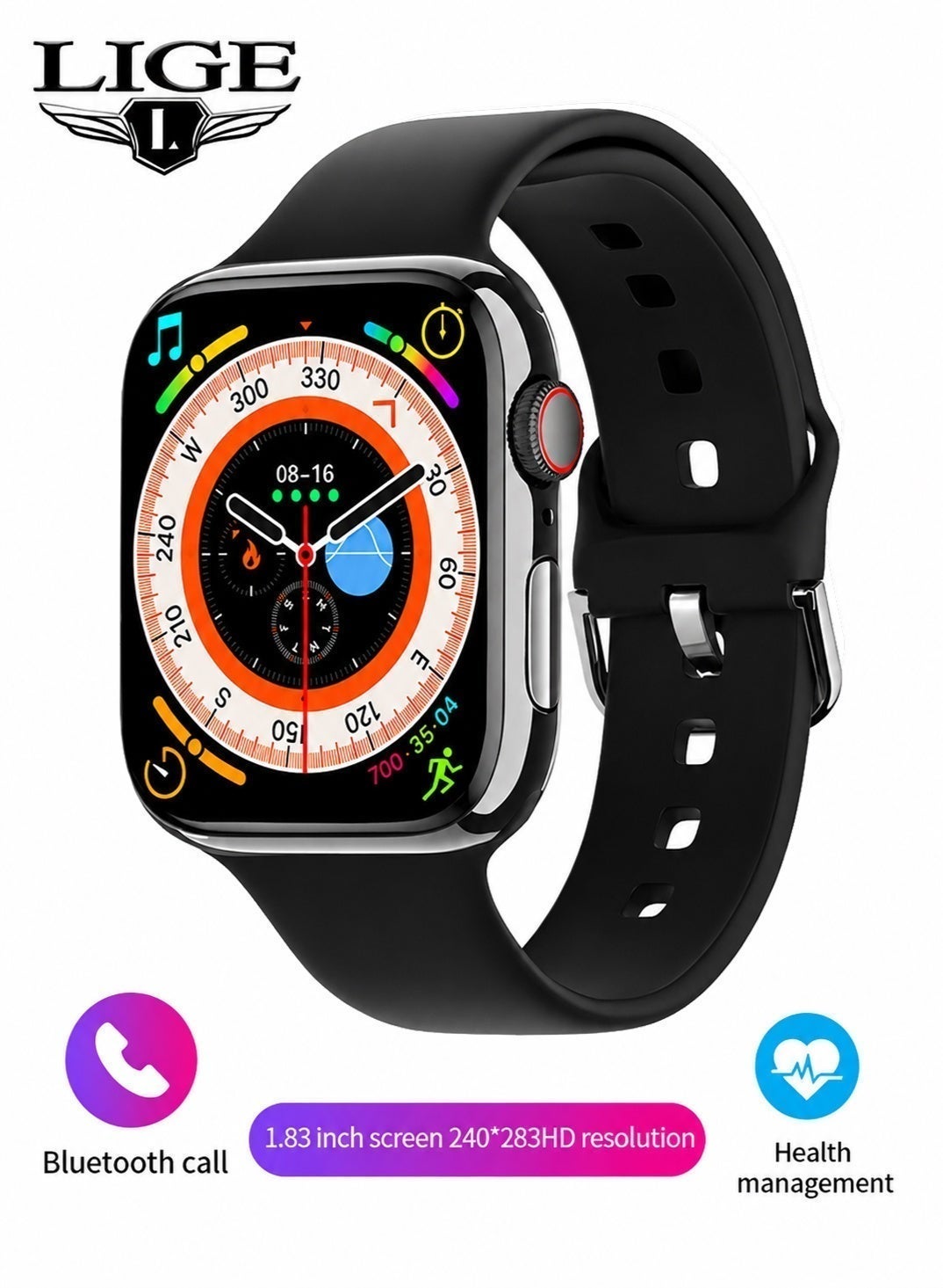 Top Luxury Smartwatch For Men 1.83