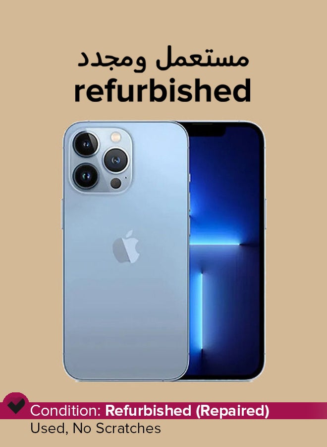 Compare Refurbished  iPhone 13 Pro 256GB Sierra Blue 5G With Facetime  International Version at KSA Price