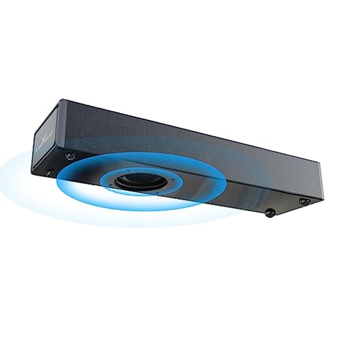 Compare 2.1 Ch Sound Bar With BuiltIn Subwoofer, Small Soundbar For Tv, Pc, Gaming, Mini Tv Speaker With BluetoothHdmi ArcOpticalAuxUsb Connections at KSA Price