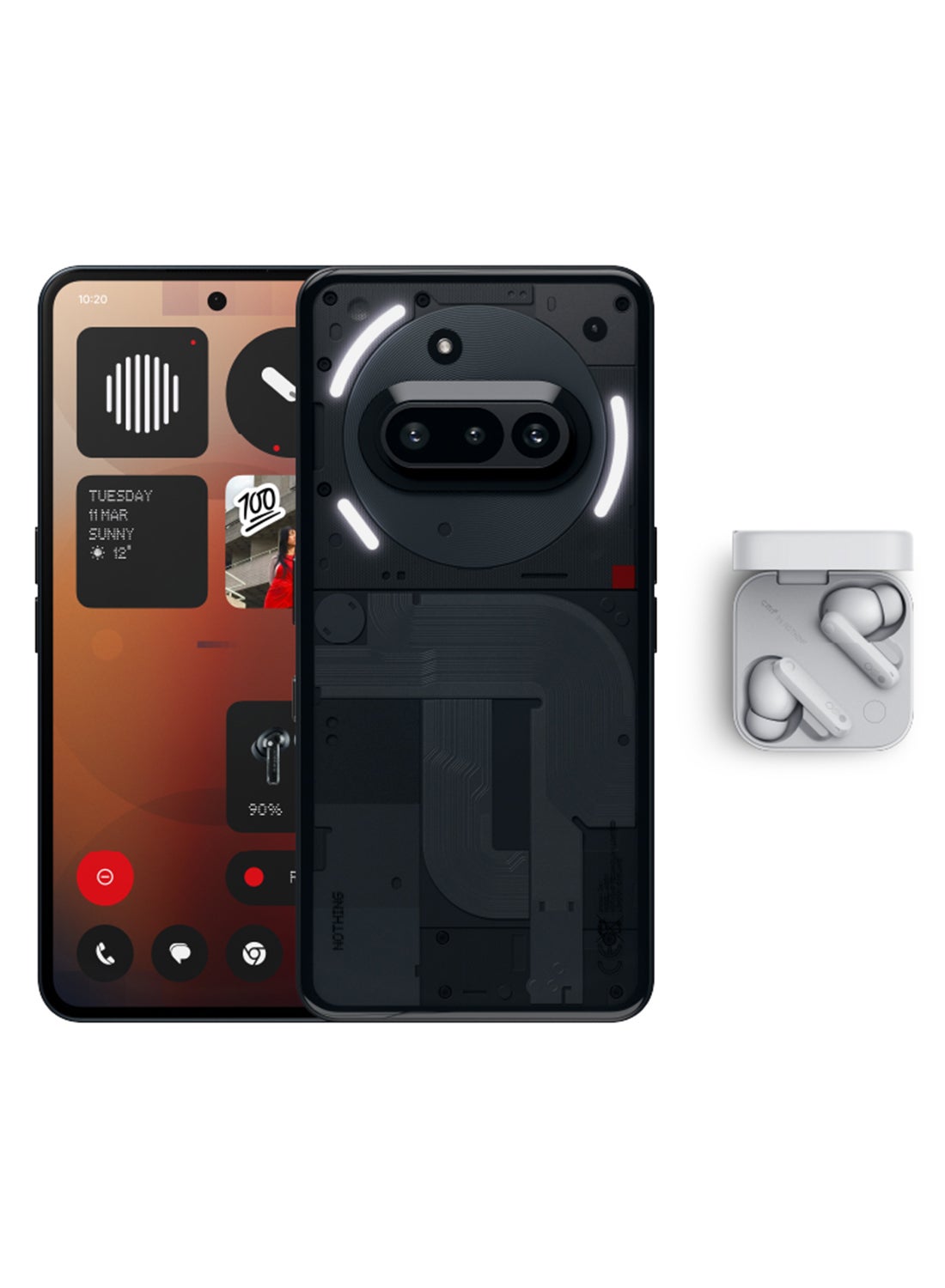 Phone 3a 5G Dual SIM Black 12GB RAM 256GB…