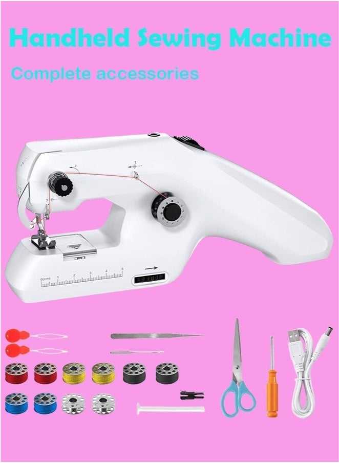 Handheld Sewing Machine, Portable Mini Sewing Machine,…