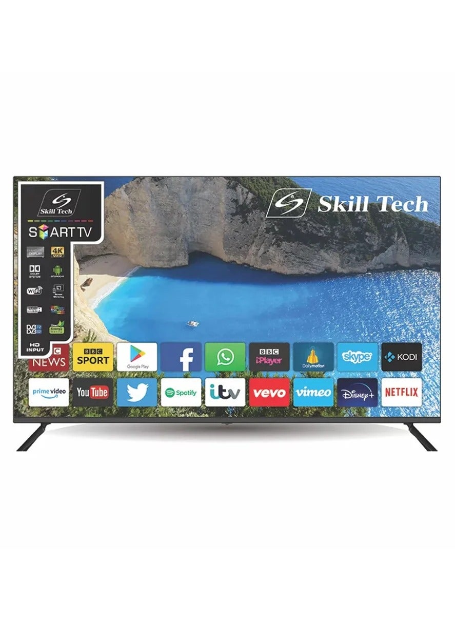 Compare Skill Tech SK5550S4KFL sophisticated 55inch SMART FRAMELESS 4K UHD LED TV at KSA Price