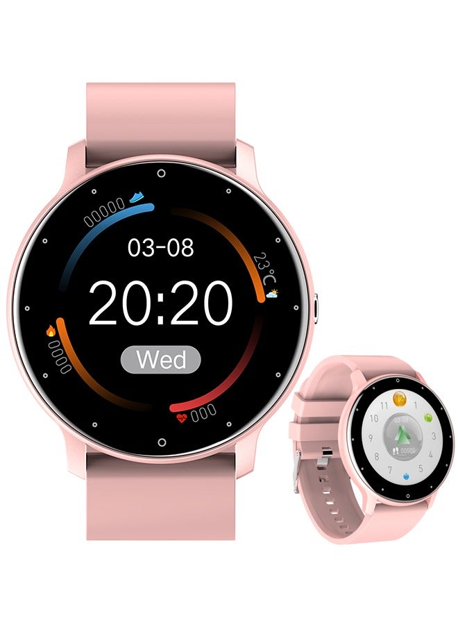 Compare Fashion Smart Bluetooth Watches, 1.28 Inch Full Screen Touch, Message Reminder, Sports Sleep Heart Rate Monitoring, MensWomens Universal Smartwatch, Android 5.0, IOS 9.0 And Above System Universal RTZL02 Pro at KSA Price