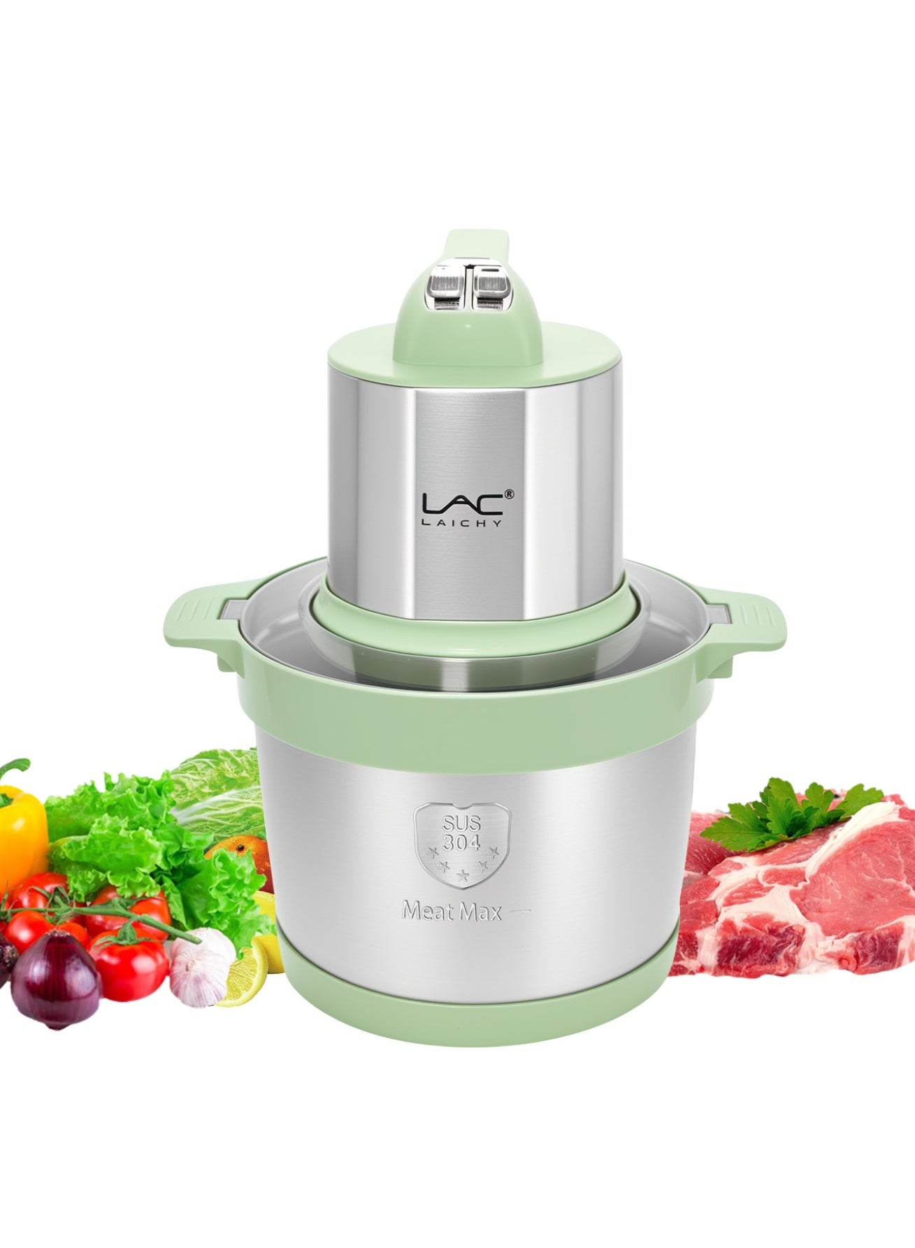 8 L Large Capacity Food Processors,1500W Electric…