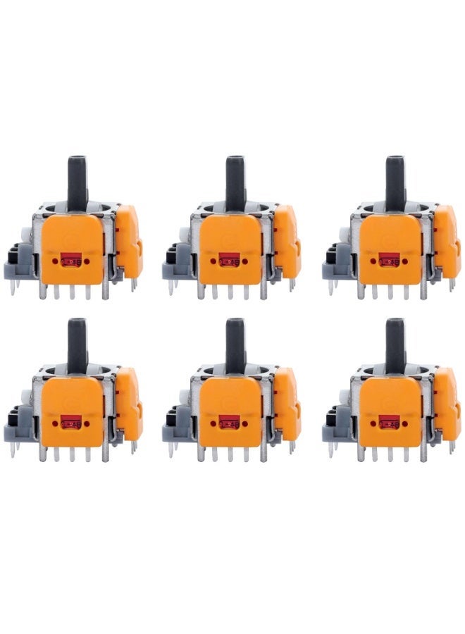 Compare 6pcs HallEffect Joysticks Replacement for DualSense PS5 Controller, 3D Analog Sensor Wheel Thumb Sticks Rocker Module Replacement for PlayStation 5 Controller at KSA Price