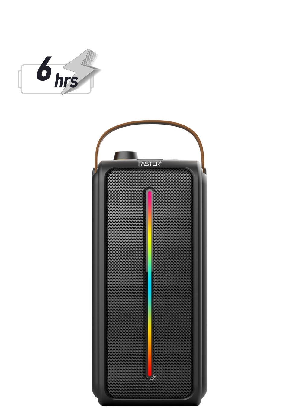 Compare FS78A Portable 40W Wireless Speaker with Stereo Sound  Dual Speakers Boombox with Bluetooth 5.0  RGB Lights, 6Hour Playback for Parties and Outdoor Events  Supports FM Radio, AUX, and TF Card  Deep Powerful R at KSA Price