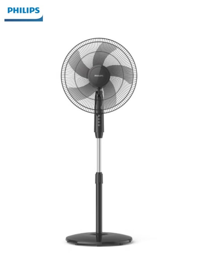 Compare Series 600 Pedestal Fan – ACP62001, 3250 m³h Airflow, Quiet 40 dBA, 45 cm Head, 3Speed Settings, Tilt & Oscillation, Height Adjustable – Black 3250 m³ 45 W ACP62001 black at KSA Price