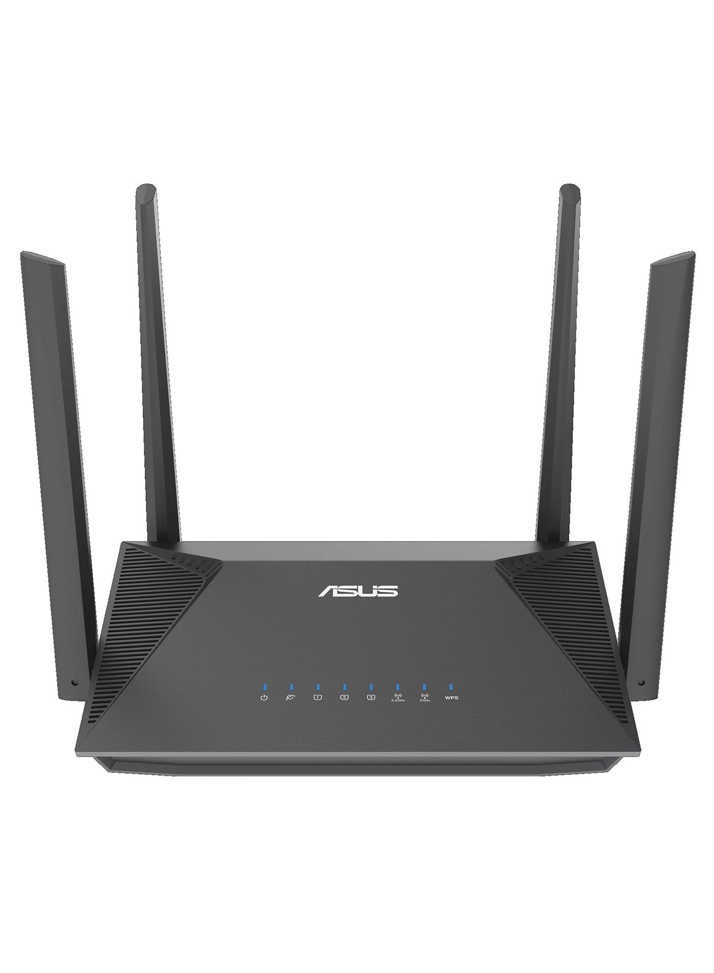 Compare RTAX52 AX1800 Dual Band WiFi 6 Extendable Router, Instant Guard, Parental Control Scheduling, Builtin VPN, AiMesh Compatible Black at KSA Price