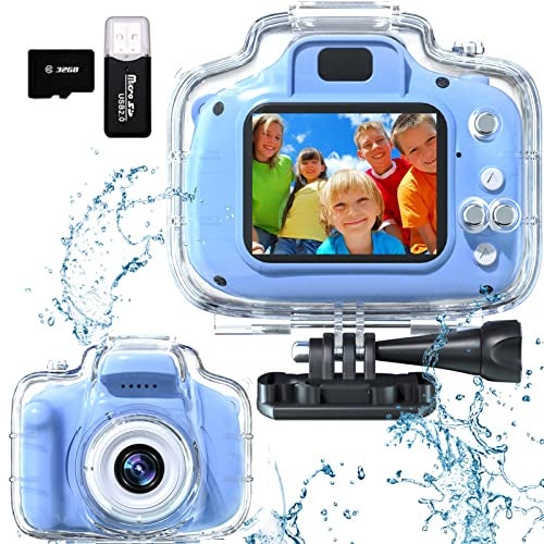 Kids Camera Waterproof Underwater Camera for 3-12…