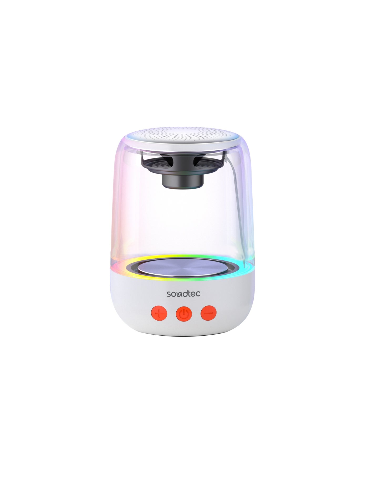 Mini Bluetooth Speaker Crystal Glow TWS Pairing…