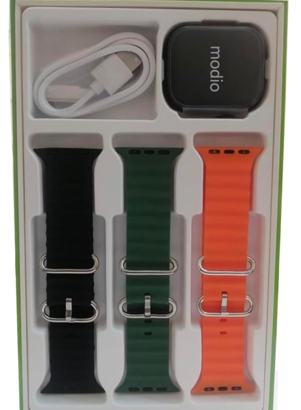 Compare Modio 4G Ultra Smartwatch, 2.2Inch HD Display, 64GB Storage, Cellular Connectivity, GPS, Phone Call Function, Interchangeable Straps, Black at KSA Price