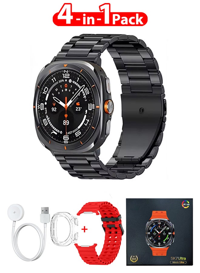 SK7 Ultra Smartwatch Bundle With Accessories Including…