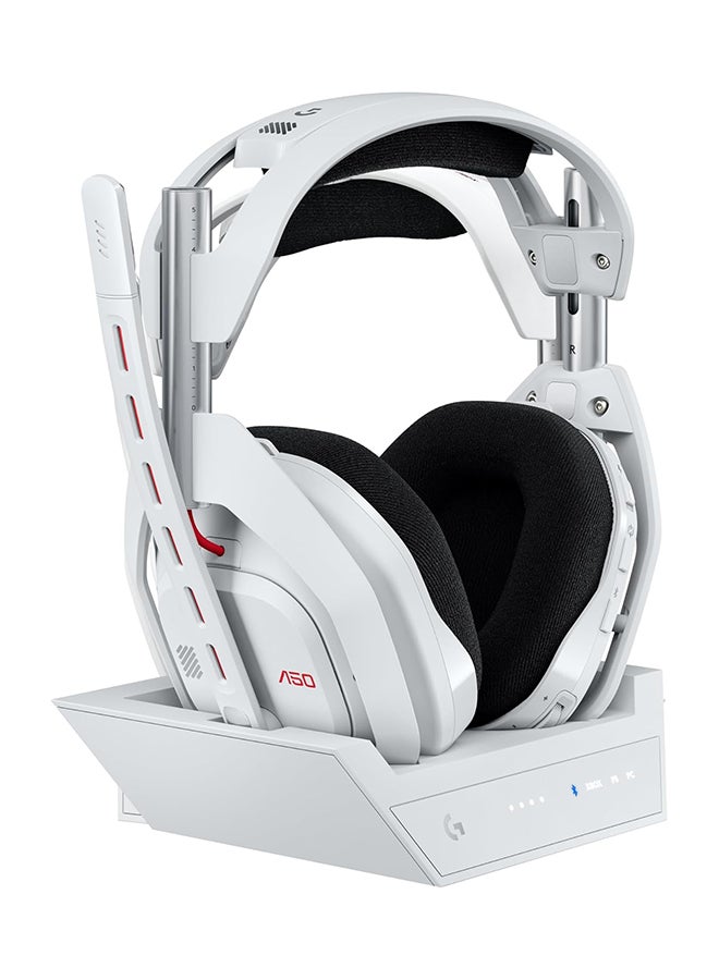 Compare A50 LIGHTSPEED Wireless Gaming Headset + Base Station Gen 5, PROG GRAPHENE, Switch Between 3 Systems, USBC to Xbox, PS5, PCMac or Nintendo Switch, Bluetooth  White at KSA Price