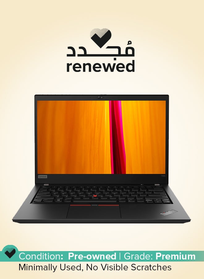 Compare Renewed  ThinkPad T495 Laptop With 14Inch Full HD Display, Ryzen 5 ProcessorQuad Core16GB RAM256GB SSDAMD Radeon Vega 8 Graphics GraphicsWindows 11 English black at KSA Price