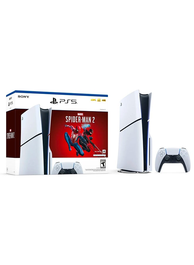 Compare PS5 Slim Console With Marvel’s SpiderMan 2 Bundle at KSA Price
