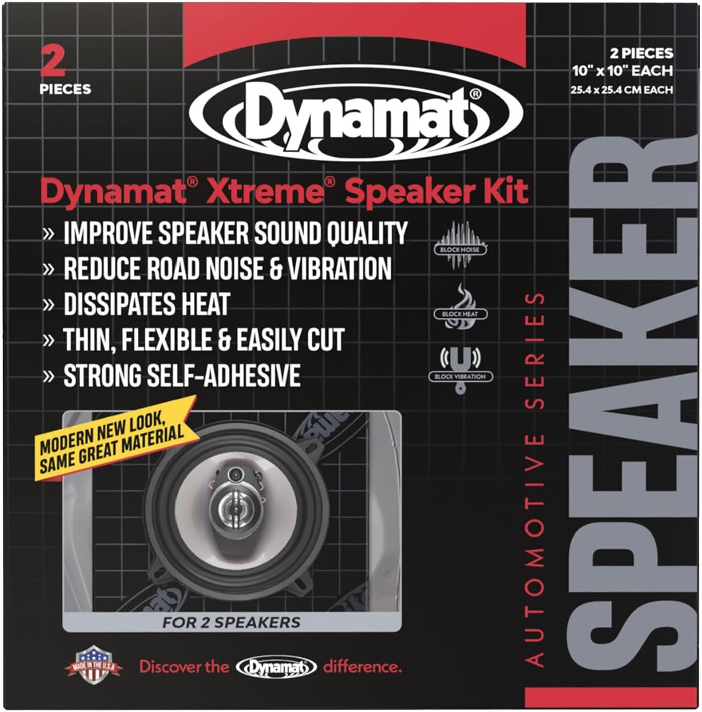 Dynamat Xtreme Speaker Kit - Sound Deadening…